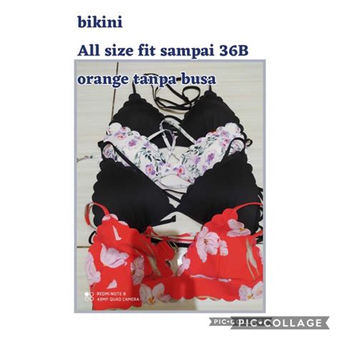 Jual Bikini All Size Shopee Indonesia