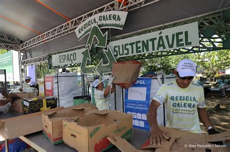 Recicla Galera chega a 4 toneladas de resíduos destinados para