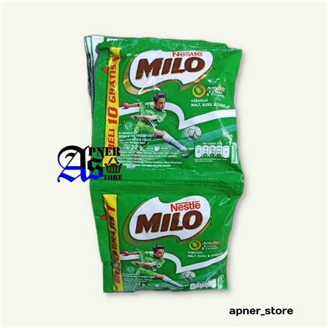 Jual Milo Sachet 22 Gram Shopee Indonesia