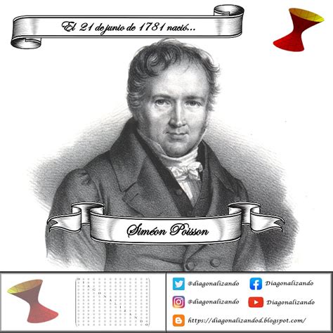 Diagonalizando on Twitter El 21 de junio de 1781 nació Siméon Denis