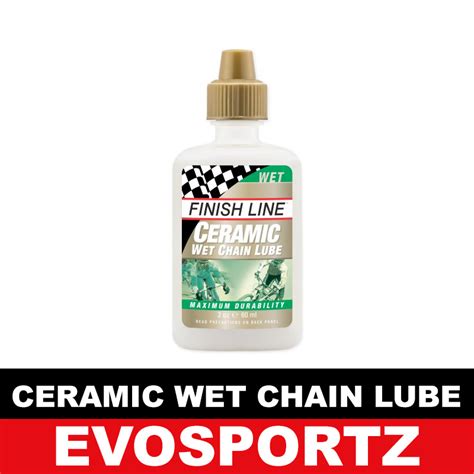 Finish Line Ceramic Wet Chain Lube EvoSportz Singapore