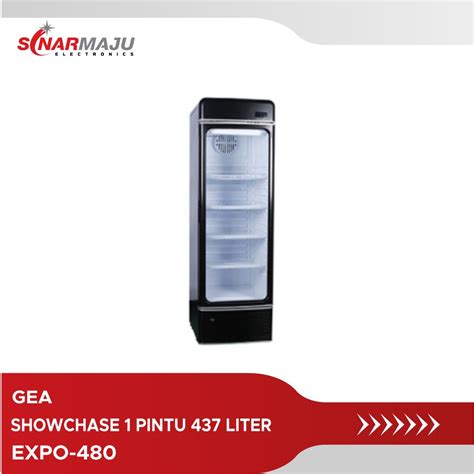 Showcase Pintu Gea Liter Display Cooler Expo Wg