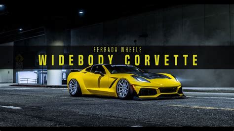 Widebody C7 Corvette Ferrada Wheels CM2 YouTube