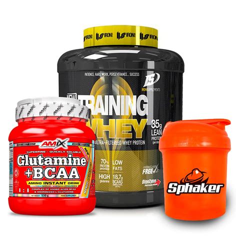 Compra Proteina Kg Training Whey Glutamina Bcaas G