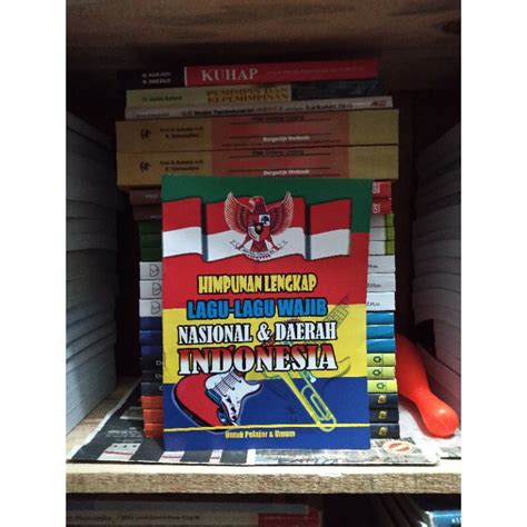 Jual Buku Himpunan Lengkap Lagu Lagu Wajib Nasional Dan Daerah Shopee