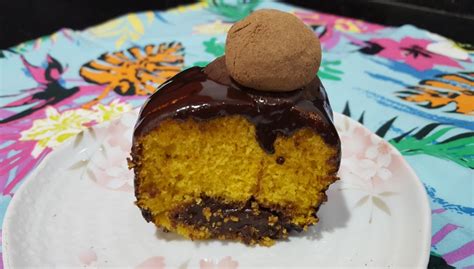 Bolo De Cenoura Brigadeiro Inspirado Na Receita Da Ana Maria Braga