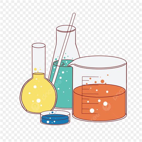 Chemical Beaker Png Picture Chemical Instrument Beaker Illustration