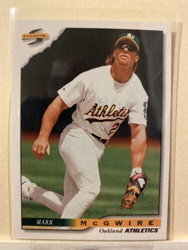 Mark Mcgwire Prices Score Baseball Cards