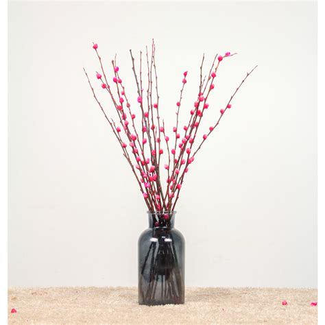 CNY Fresh Pussy Willow Single Stems Chinese New Year Home Festive Decor Shopee Singapore