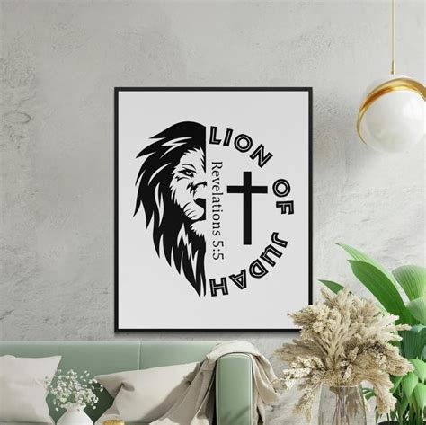 Lion Of Judah SVG Jesus Lion Of Judah PNG Tribe Of Judah Etsy