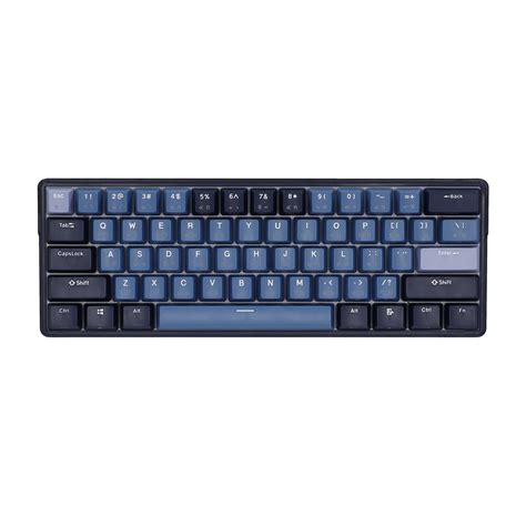 WIRELESS KEYBOARD (คีย์บอร์ดไร้สาย) ROYAL KLUDGE RK61 PLUS (BLACK-BLUE ...