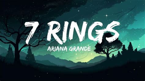 Ariana Grande 7 Rings Lyrics Youtube