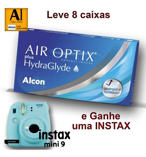 Lente De Contato Air Optix Plus Hydraglyde Compre 8 Caixas