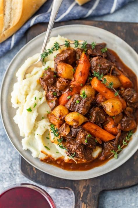 Beef Bourguignon Is A Delicious Beef Stew That S Perfect For Winter Meals Also Known As Bee