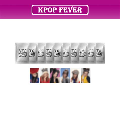 Babymonster Hot Sauce Md Trading Photocard Bulk Pack