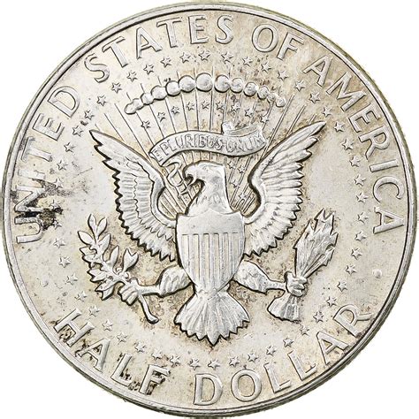 United States, Half Dollar, Kennedy, 1964, Philadelphia, Silver,