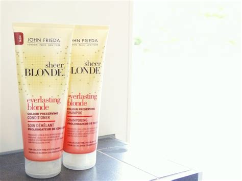 John Frieda Sheer Blonde Shampoo Conditioner Review Esm E Lifestyle