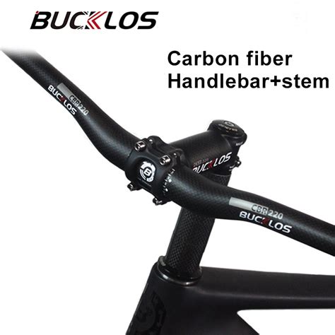 BUCKLOS MTB Carbon Handlebar 25 4 31 8mm Bicycle Handlebar 660 720