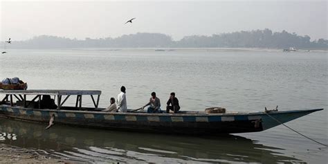 Brahmaputra River In Assam Has Changed Its Colour And Has Turned Muddy ...