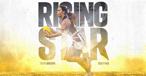 AFLW: Brown a Rising Star