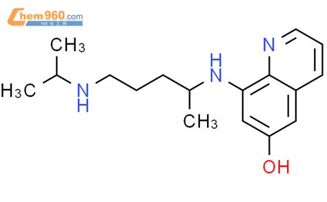 CAS No 6633 11 0 6 Quinolinol 8 1 Methyl 4 1 Methylethyl Amino