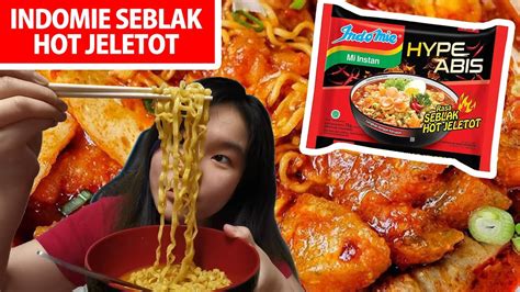 INDOMIE SEBLAK HOT JELETOT YouTube