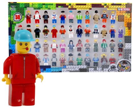 Zestaw 50 FIGUREK Mini Figurki Lego CITY 50 Szt 12957251284