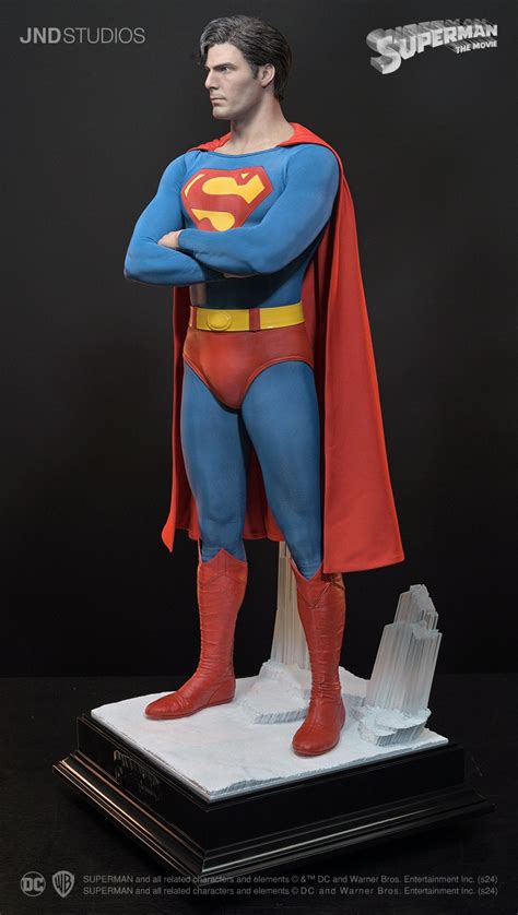 JND Superman Christopher Reeve Statue 1:3 Scale 1978 Superman Limited Collectible - Comic Concepts