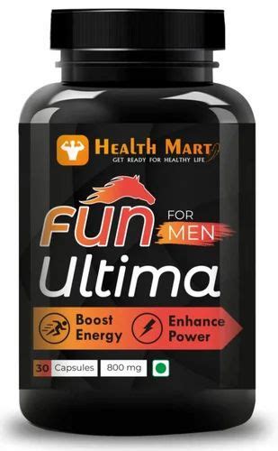 Health Mart Fun Ultima Sex Power Capsule For Men Power Packaging Type