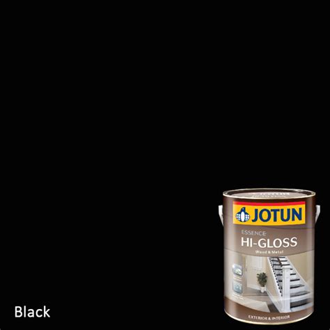 JOTUN ESSENCE HI GLOSS 0099 BLACK 5L