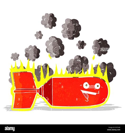 cartoon falling bomb Stock Vector Image & Art - Alamy