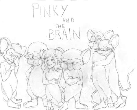 Pinky Y Cerebro Para Dibujar Pintar Colorear E Imprimir Colorearrr