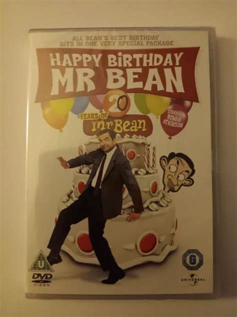 Happy Birthday Mr Bean Dvd Years Of Mr Bean New Still Sealed Free