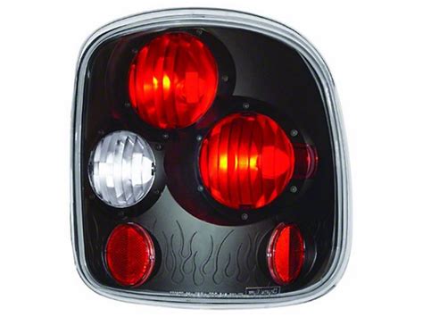 Silverado 1500 Crystal Eyes Tail Lights Bermuda Black 99 05 Silverado 1500 Stepside