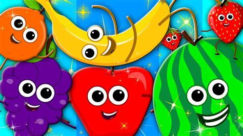 Learn Colors Fruits Song Nursery Rhymes Learning Colors