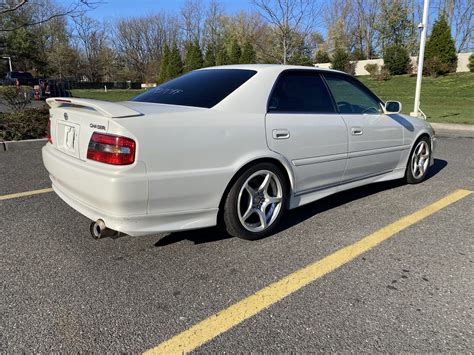 1997 Toyota Chaser Tourer V JZX100 1JZ GTE Turbo Auto White AUCTION