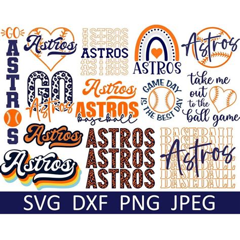 Astros Svg Bundle Baseball Svg Astros Shirt Svg Digital D Inspire