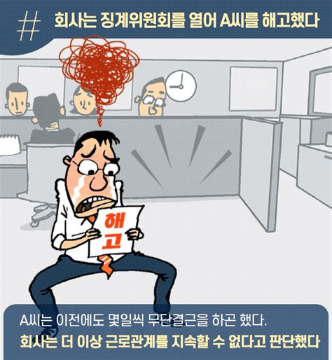 돈생노 법원도 엄하게 책임 묻는 무단결근해고 기준은 며칠 중앙일보