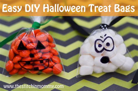 Easy Diy Halloween Treat Bags Guest Post Sneak Peak