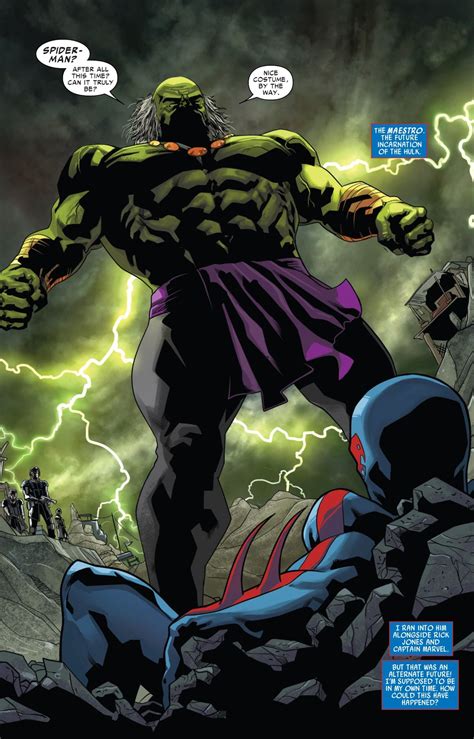 The Maestro Reveal Himself In Spider Man Marvel Hulk Marvel