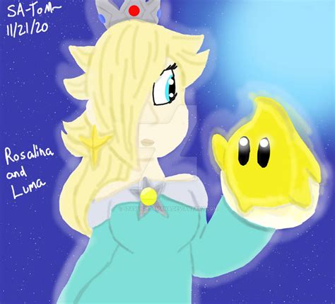 Rosalina and Luma by StarlightAmana on DeviantArt