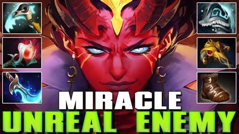 MIRACLE Queen Of Pain Unreal Enemy Best Pro MMR Dota 2 YouTube