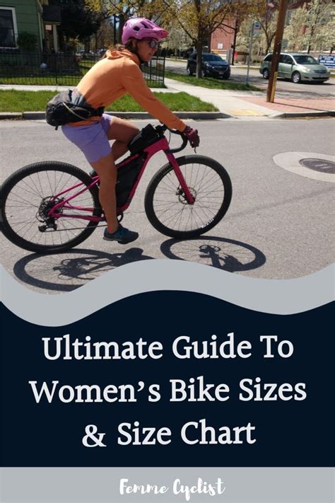 Women s bike size guide – Artofit