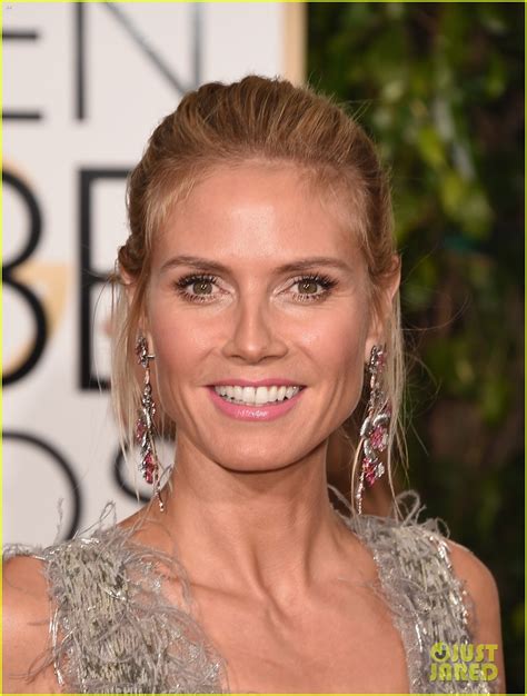 Heidi Klum Shines At The Golden Globes 2016 Photo 3548740 Heidi Klum Photos Just Jared