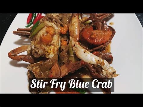 Stir Fry Blue Crab YouTube