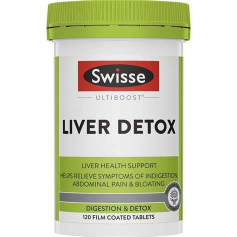 Swisse Ultiboost Liver Detox 120 Tablets My Chemist