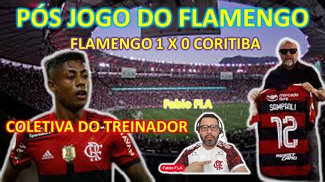 VITORIA DO FLAMENGO PÓS JOGO FLAMENGO X CORITIBA YouTube