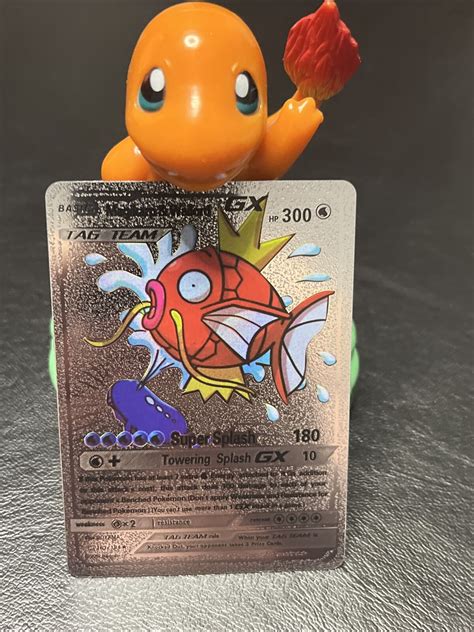 Silver Pokemon Magikarp Wailord Gx Tag Team Values Mavin