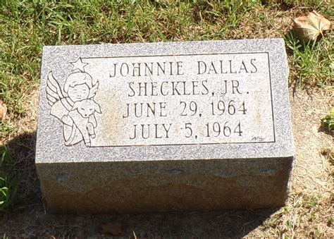 Johnnie Dallas Sheckles 1959 1964 Find A Grave Memorial