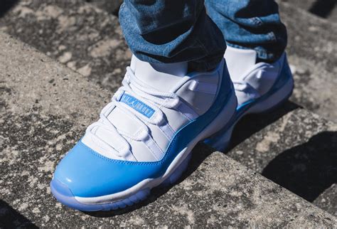 Air Jordan 11 Xi Retro Low Columbia University Blue 2017